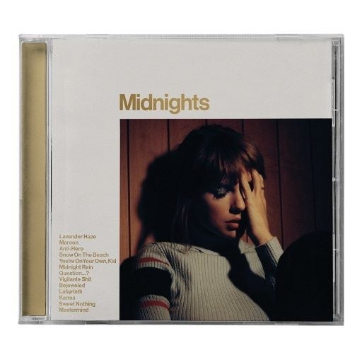 TAYLOR SWIFT - MIDNIGHTS [MAHOGANY EDITION] (CD) Carousel 1