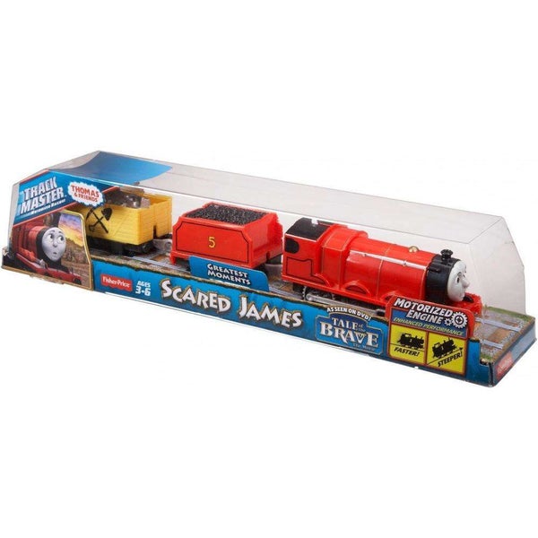 Classic Look Thomas & Friends Motorized Train - Scared James (Trackmaster) Carousel 2