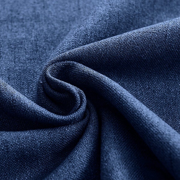 Thermal Insulated Total Blackout Curtains Drapes Eyelet Dark Blue Small -TSE34 Carousel 2