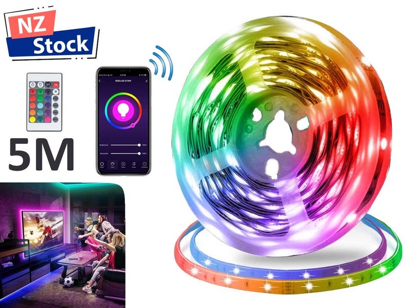 New WiFi LED Light strip 5M on Afterpay Carousel 1