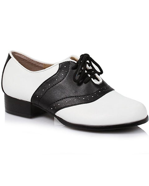 50s Black and White Saddle Womens Shoes Carousel 1