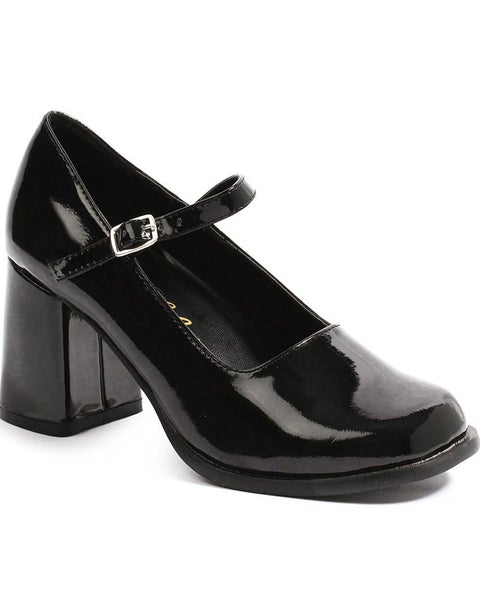 Black Patent Eden Heels Womens Shoes Carousel 1