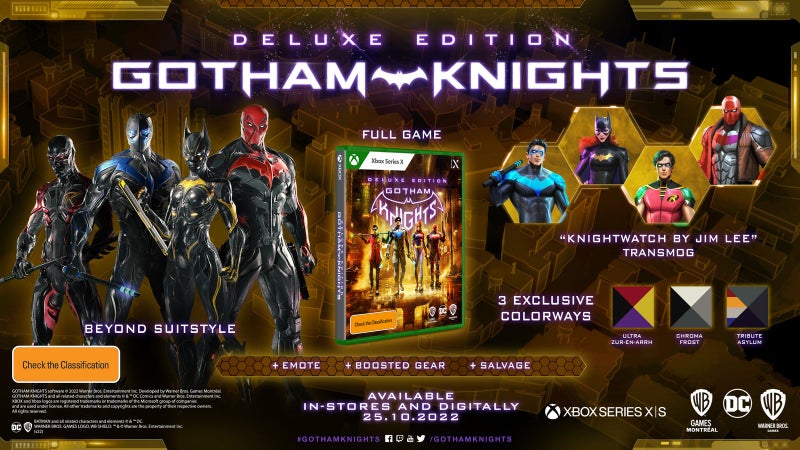 Gotham Knights Deluxe Edition (Xbox Series X) Carousel 2