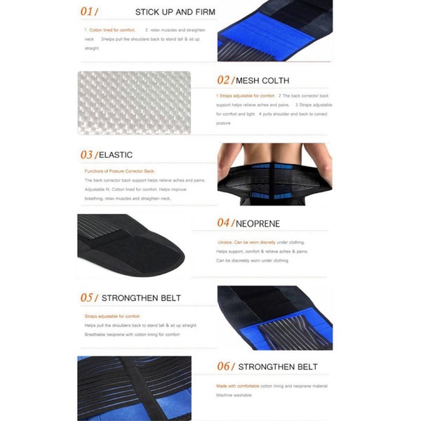 JUUMMP Back Lumbar Support Belt L 90-103cm62863869473794114