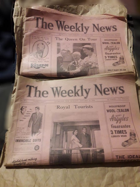 Queen Elizabeth visit to nz old nz newspapers Carousel 1