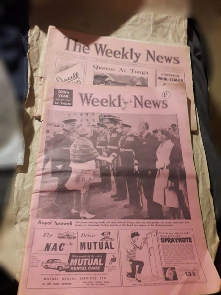 Queen Elizabeth visit to nz old nz newspapers Carousel 2
