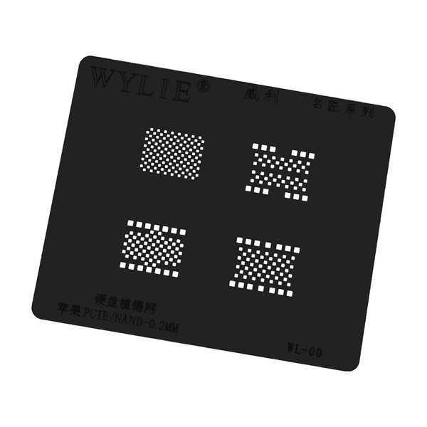 iPhone PCIE | NAND BGA Reballing Stencil | Wylie WL-00 Carousel 1