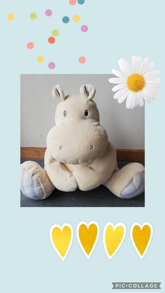 Sensory therapy weighted hippopotamus Carousel 1