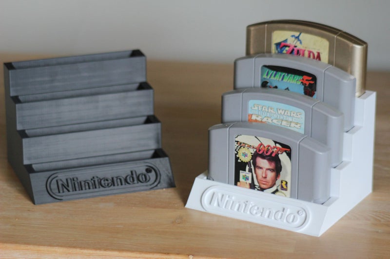 N64 Cartridge Display (6 Cart) - Mahi Atu 3d Carousel 2