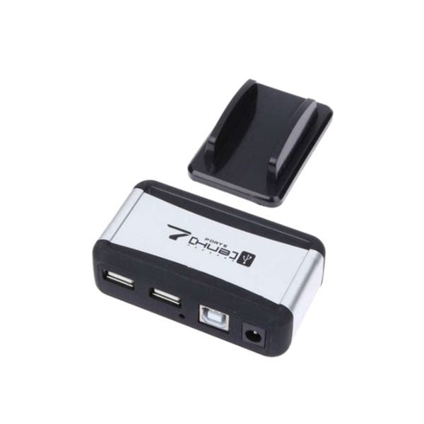 External Hub 7 Usb 2.0 Ports With Multi Socket Power Supply Slot For Notebook P Carousel 2