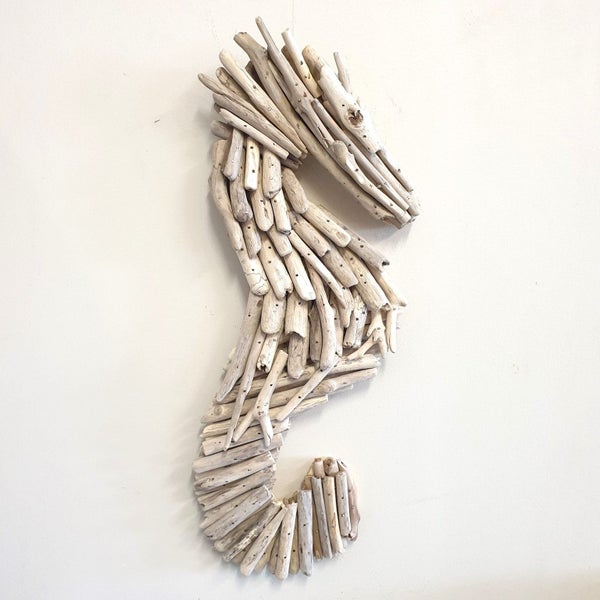 Drift Wood Sea Horse Wall Art Carousel 1