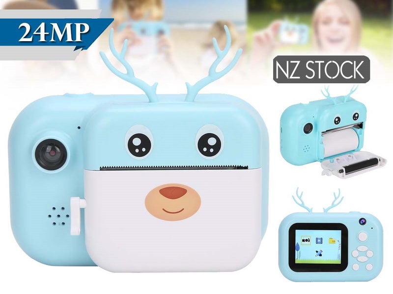 Children Instant Print Camera 1080P NZ Clearance Carousel 1