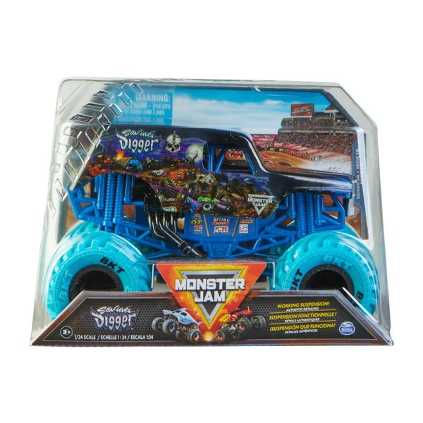 Monster Jam 1:24 Scale Series 14: Son-uva Digger Monster Truck Carousel 1
