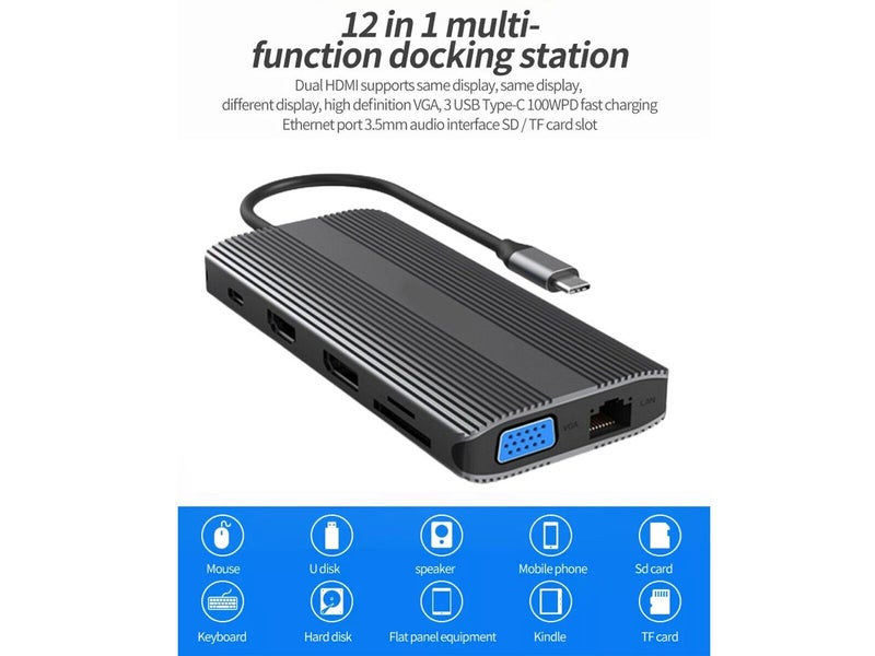 New USB C Hub Docking Station on Afterpay Carousel 10