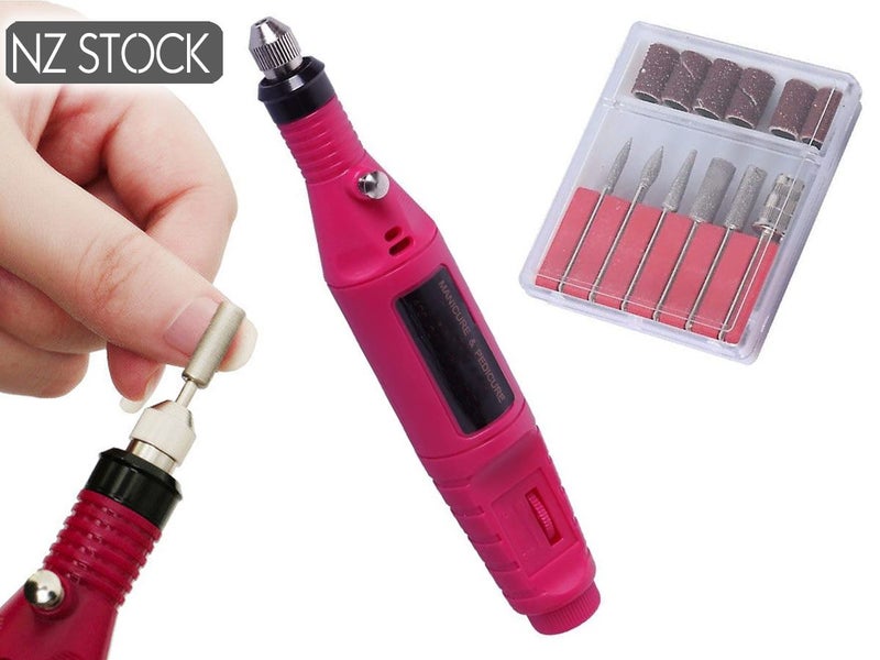 Electric Nail File Pedicure Manicure Set NZ Clearance Carousel 1