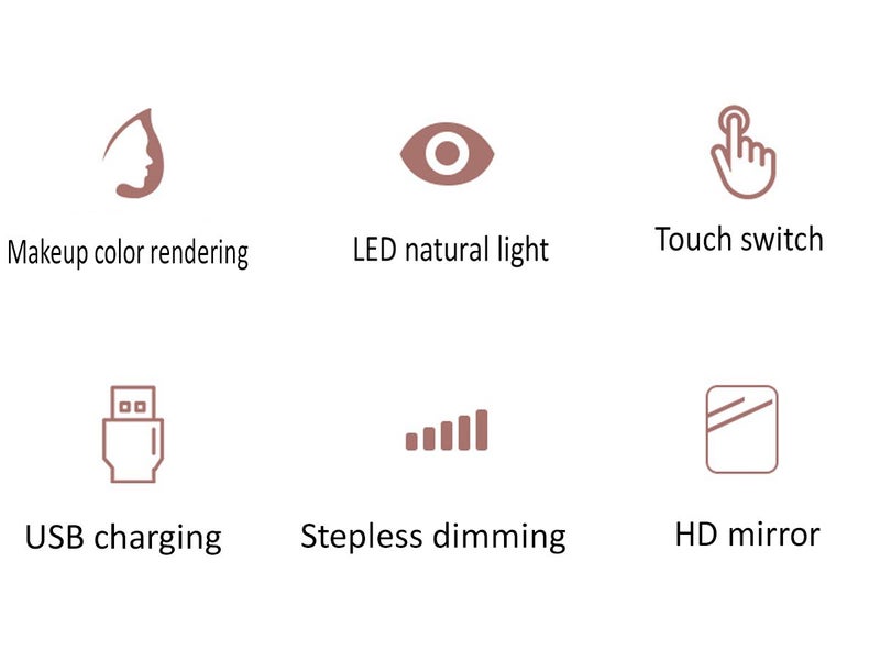 Makeup Mirror LED Lights (Over Stocked) Now Carousel 2