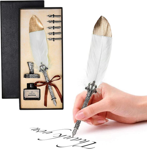 Vintage Feather Quill Pen New Carousel 1