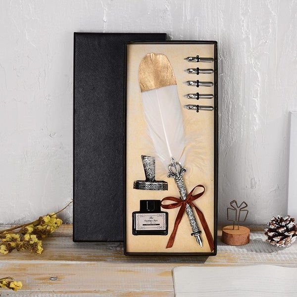 Vintage Feather Quill Pen New Carousel 7