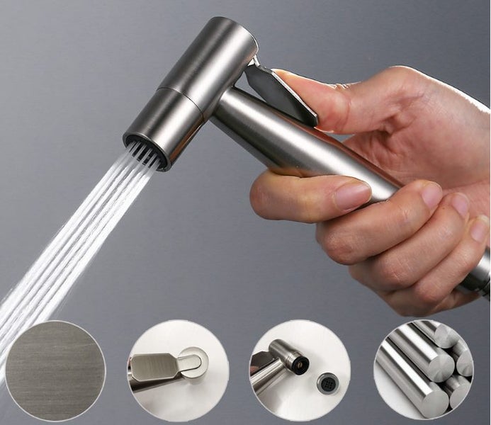 Faucet Sprayer Handheld Toilet Bidet 304 Hand Bidet Spraye Set Toilet Cleaning Carousel 1