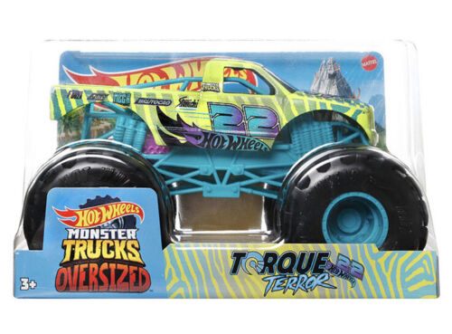 Hot Wheels 1:24 Scale Oversized Monster Trucks: Torque Terror 22 Carousel 1