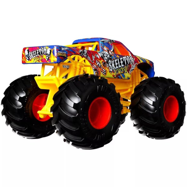 Hot Wheels 1:24 Scale Oversized Monster Trucks: Skeleton Crew Carousel 5