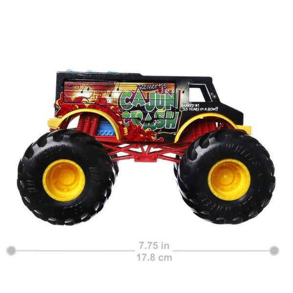 Hot Wheels 1:24 Scale Oversized Monster Trucks: Reinert's Cajun Crash Carousel 2