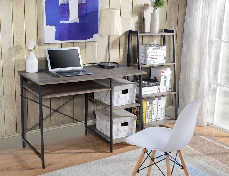 Desk with Bookcase Set Carousel 2