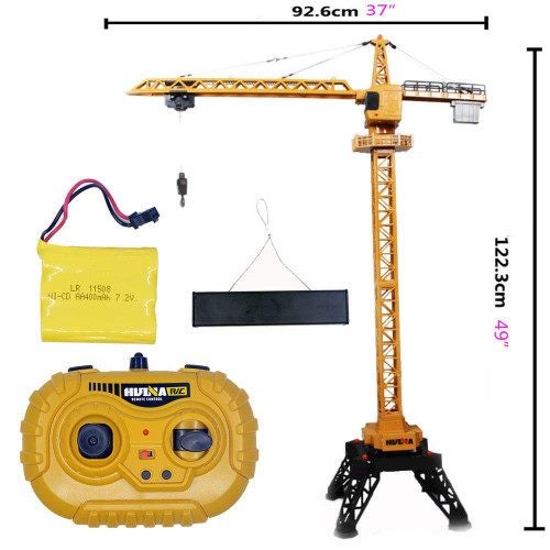 Huina RC Tower Crane. 1/14, 1.22m High. 1585 Carousel 2