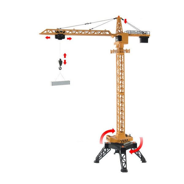 Huina RC Tower Crane. 1/14, 1.22m High. 1585 Carousel 3