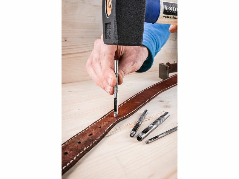 EXTOL Hollow Punch Set 15 Piece 2-22mm Carousel 3