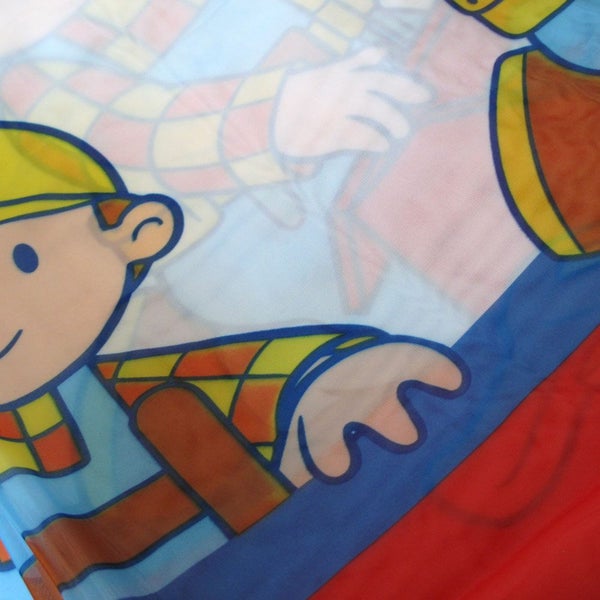 Licensed Bob the Builder Curtain Set with Matching Sheer Curtains Carousel 4