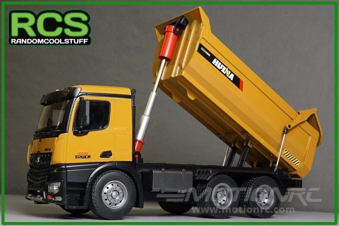 HUI NA Full Metal Dump Truck 1/14. 1582 RTR Carousel 1
