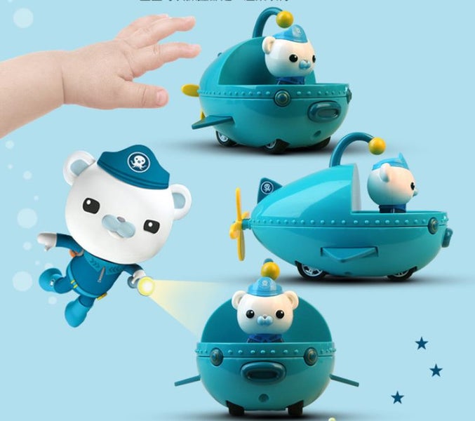 Octonauts Figures Cars Play - Pull back action toy car Carousel 2