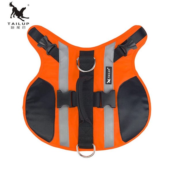 Pet Safety Vest Dog Life Jacket Reflective Stripe Preserver Puppy Swimming Carousel 1