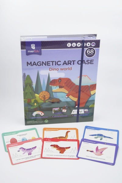 MierEdu Magnetic Art Case - Dino World Carousel 1