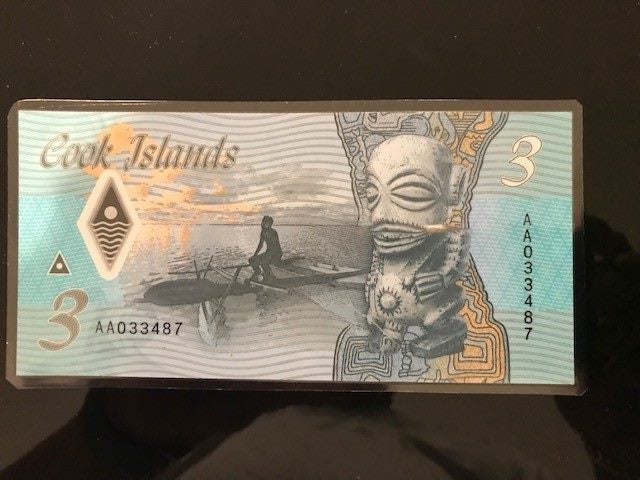 Cook Island $3.00 note Carousel 2