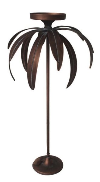CANDLE HOLDER - PALM (55cm) Carousel 1