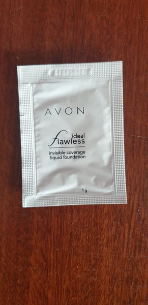 Avon Ideal Flawless Foundation Samples and Caramel FullSized Bottle - Clearance Carousel 1