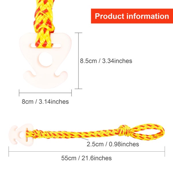 Tow Rope Tow Connector Quick Connector for Tubing Connector Watersports Towable Carousel 2