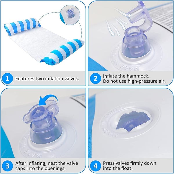 Water Hammock-Orange Carousel 7