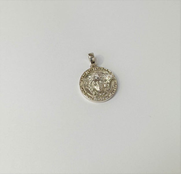 Sterling Silver Small Medusa Pendant Carousel 1
