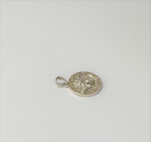 Sterling Silver Small Medusa Pendant Carousel 2