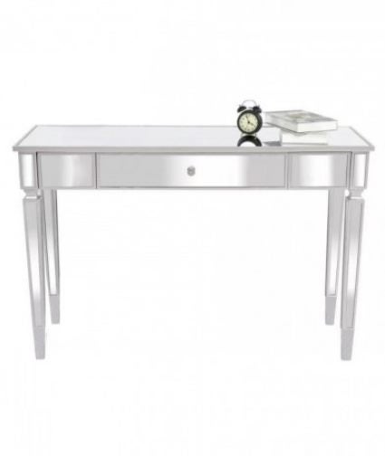 CLEARANCE - Hattie Mirrored Desk W120cm **45% OFF** Carousel 1
