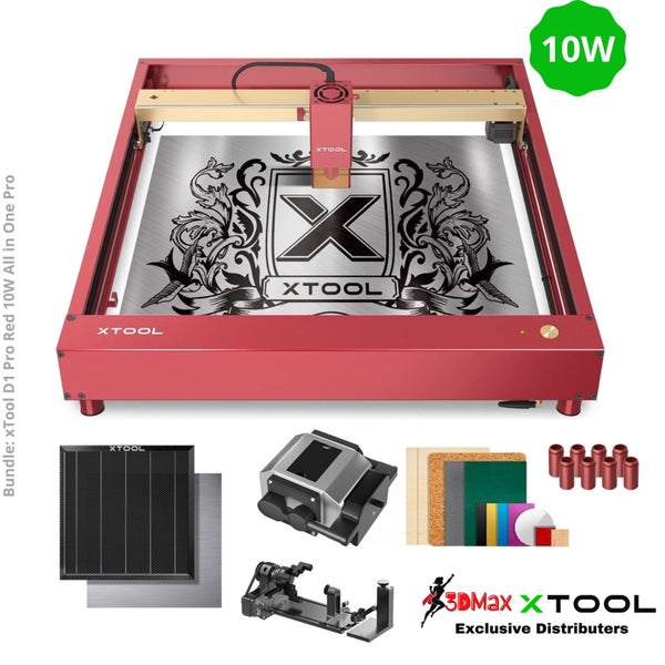 xTool D1 Pro 10W Higher Accuracy Diode DIY Laser Engraving & Cutting Bundle Carousel 1