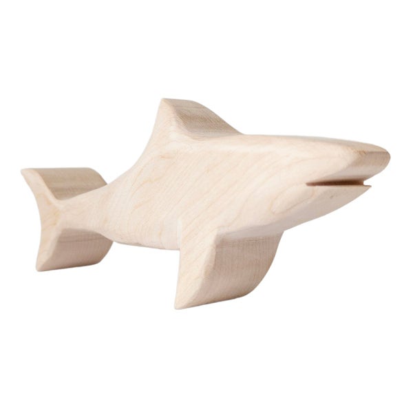 NOM Handcrafted Great White Shark - Blank Carousel 1