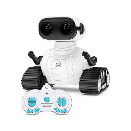 Robot Toys Rechargeable RC Robot for Children Age 3 Years and Up - White Carousel 9