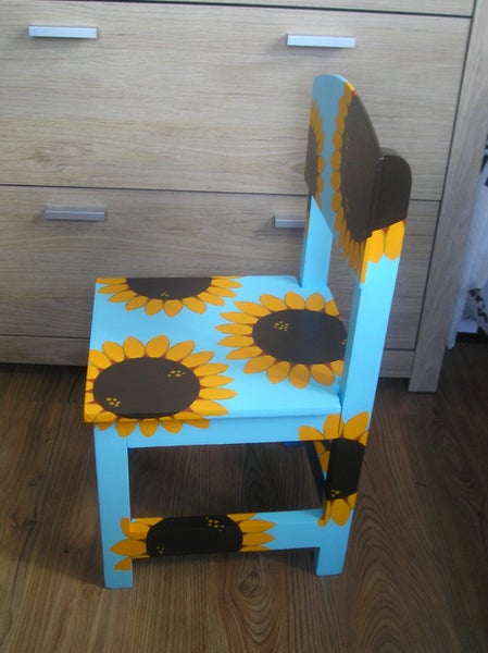 Child's Chair - Sunflowers Carousel 2