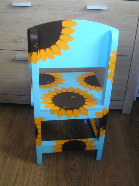 Child's Chair - Sunflowers Carousel 4