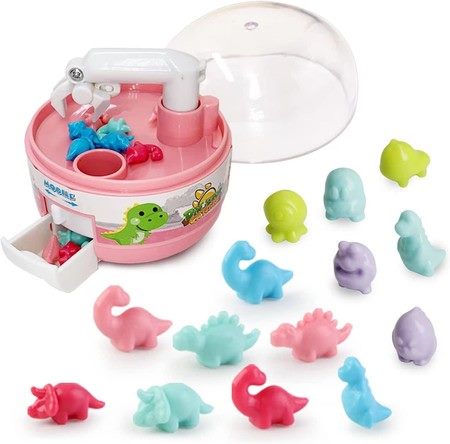Mini Claw Machine for Kids,Toy Grabber,24 Tiny Stuff prizes Carousel 1