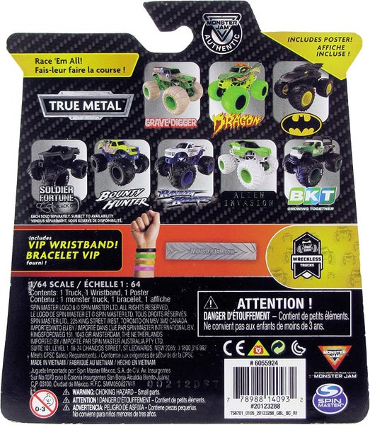 Monster Jam 1:64 Scale Series 11: Salvager - Wreckless Trucks Carousel 3